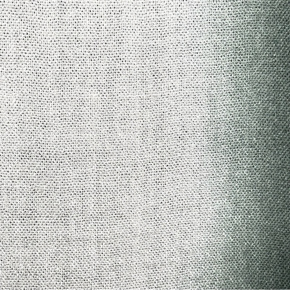 Pashmina Green White Ombre Flat Knotted Fringe Cashmere Wool Silk Scarf NWOT - Picture 12 of 16